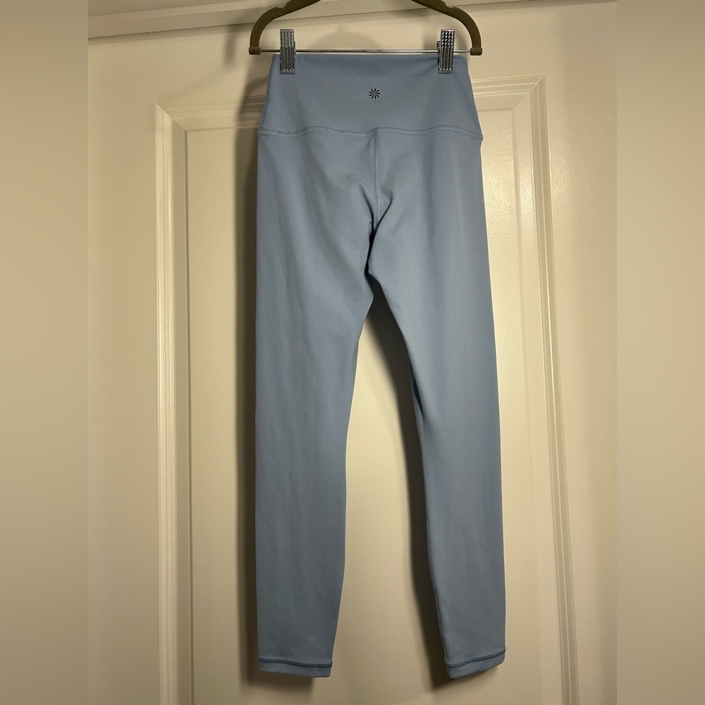 Athleta Light‎ Blue Leggings-22"